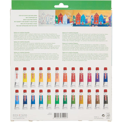 Art Creation Expression Gouache Set (24x12ml Guaj)
