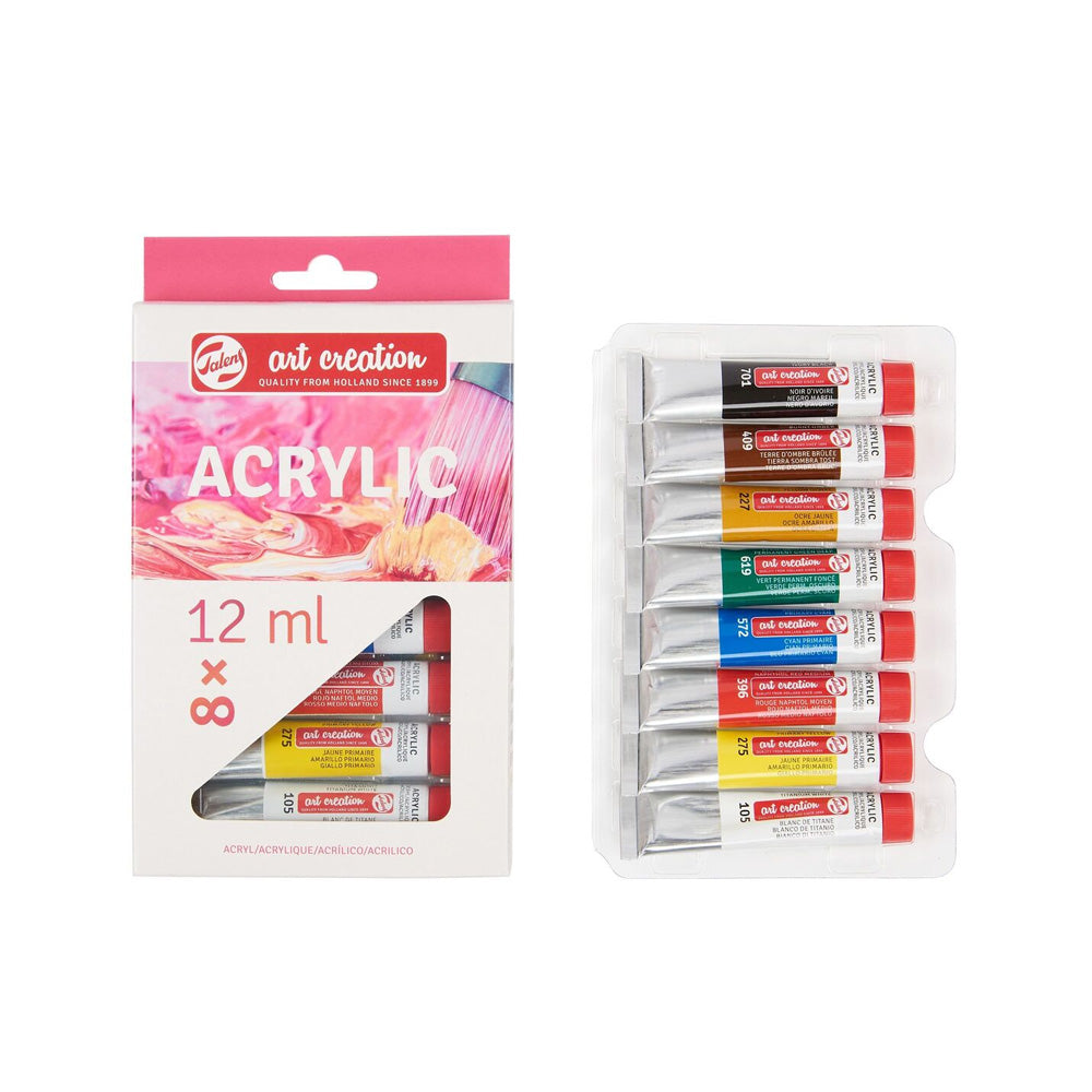 Art Creation Expression Acrylic Set (8X12ml Akrilik Boya)