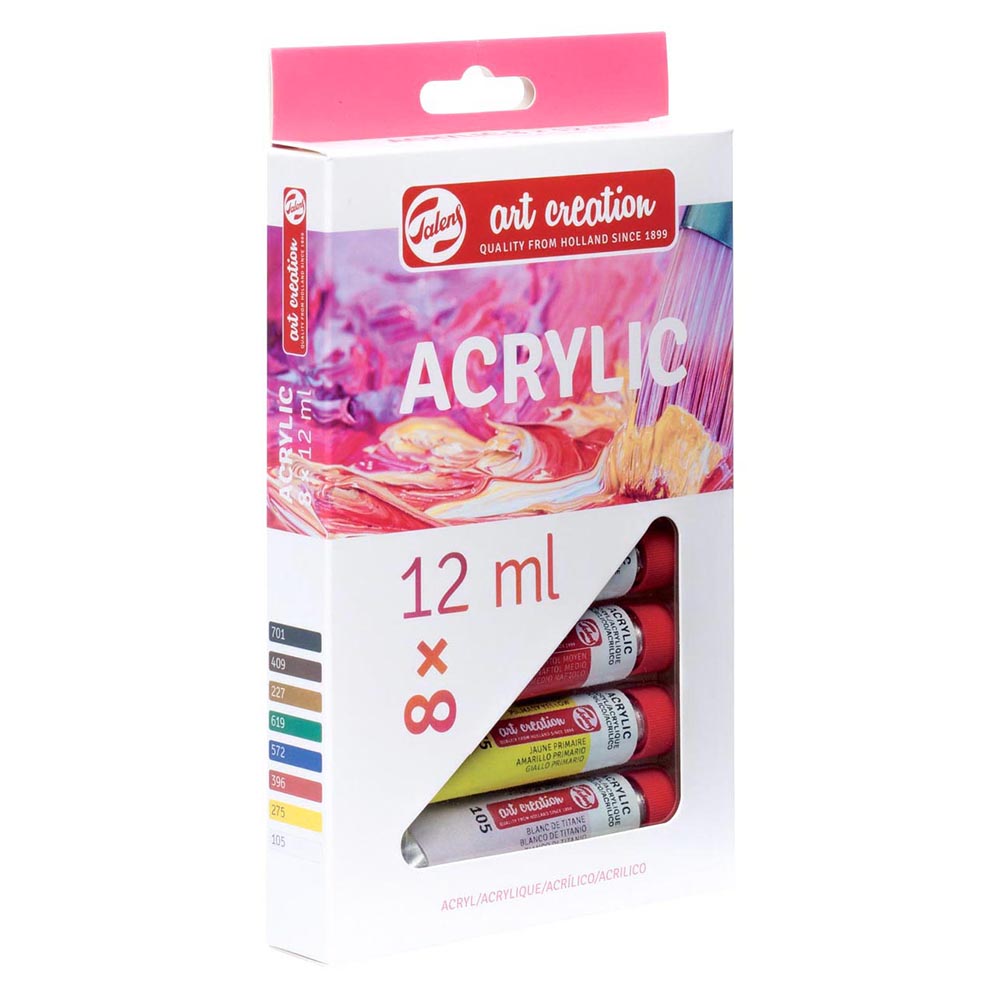 Art Creation Expression Acrylic Set (8X12ml Akrilik Boya)