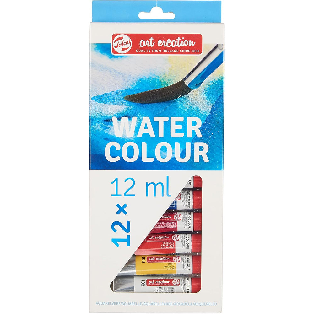 Art Creation Expression Water Colour Set (12x12ml Sulu Boya)