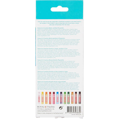 Art Creation Expression Watersoluble Oil Pastel Set 12'li