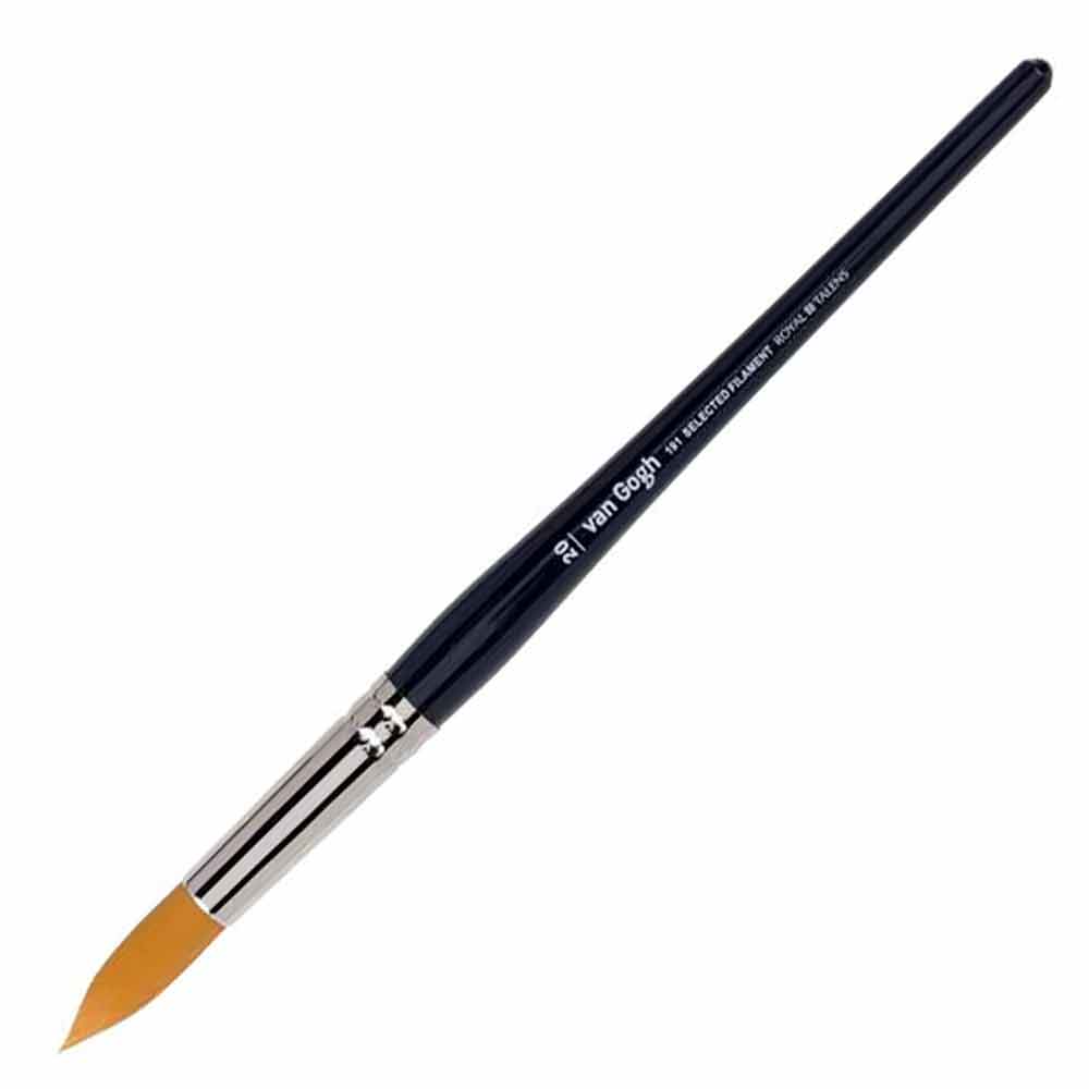 Talens Van Gogh 191 Seri Sentetik Yuvarlak Uçlu Fırça No:24