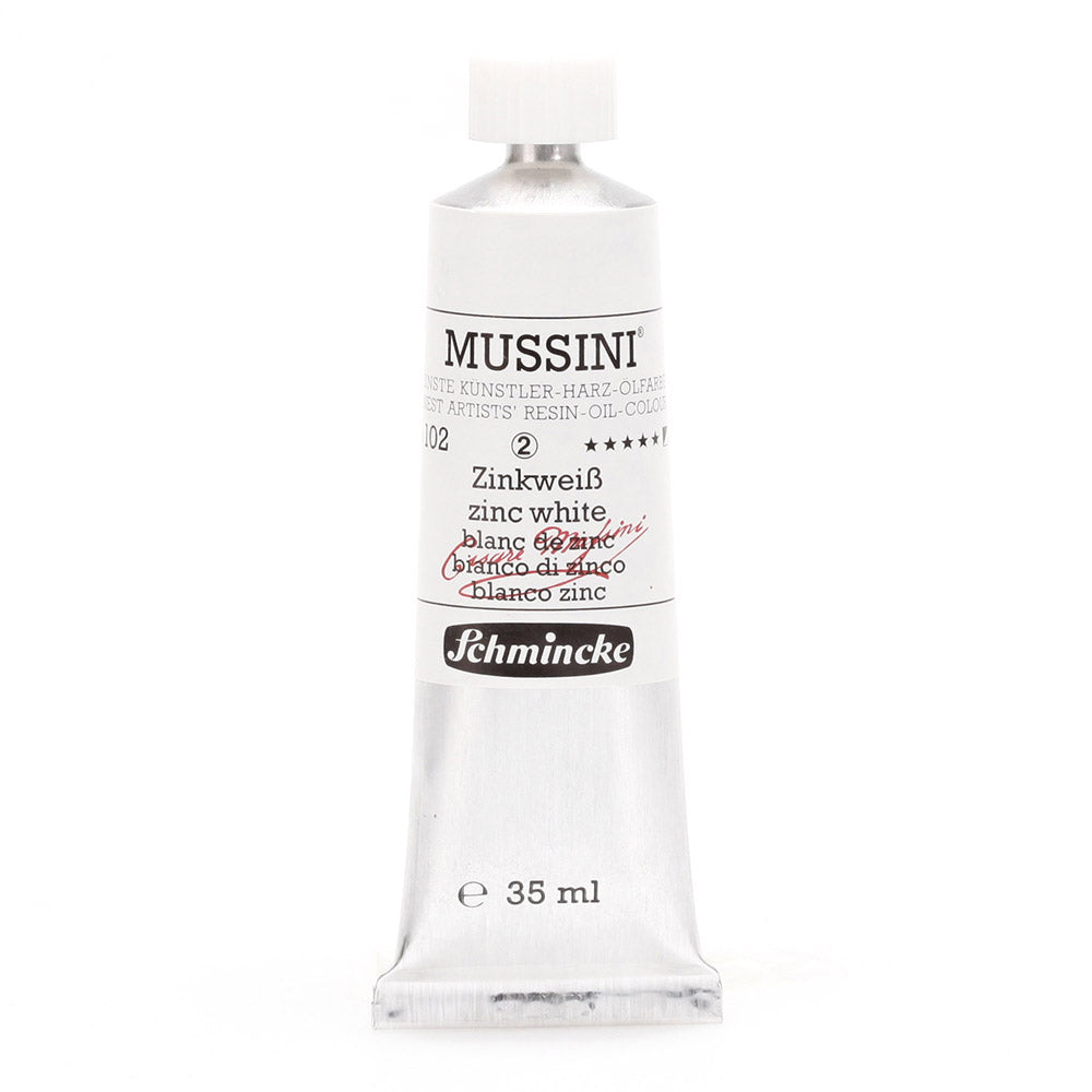 Schmincke Mussini Yağlı Boya 35ml Zinc White 102 S.2
