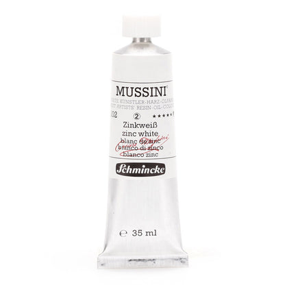 Schmincke Mussini Yağlı Boya 35ml Zinc White 102 S.2
