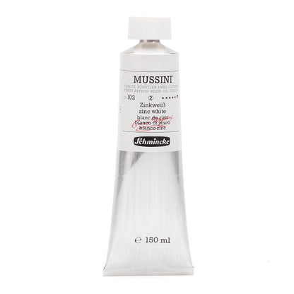 Schmincke Mussini Yağlı Boya 150ml Zinc White 102 S.2