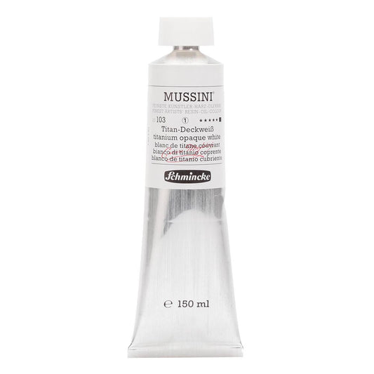 Schmincke Mussini Yağlı Boya 150ml Titanium Opaque White 103 S.1