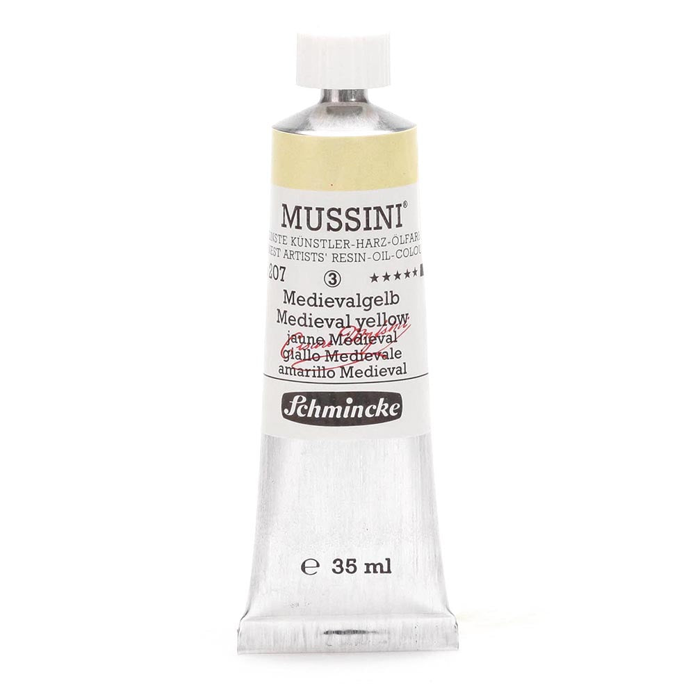 Schmincke Mussini Yağlı Boya 35ml Medieval Yellow 207 S.3