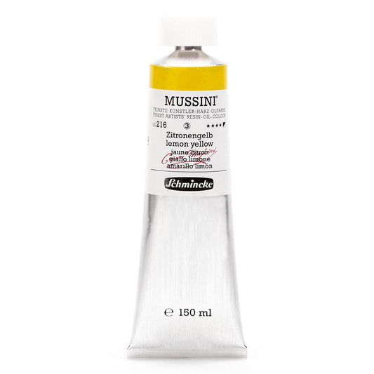 Schmincke Mussini Yağlı Boya 150ml Lemon Yellow 216 S.3