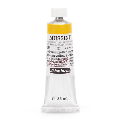 Schmincke Mussini Yağlı Boya 35ml Cadmium Yellow 2 Middle 228 S.5