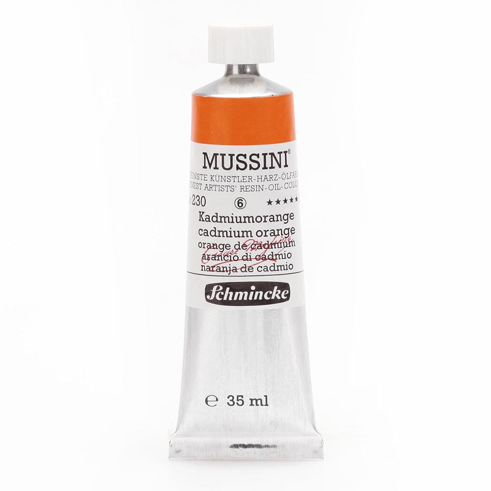Schmincke Mussini Yağlı Boya 35ml Cadmium Orange 230 S.6