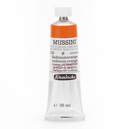 Schmincke Mussini Yağlı Boya 35ml Cadmium Orange 230 S.6