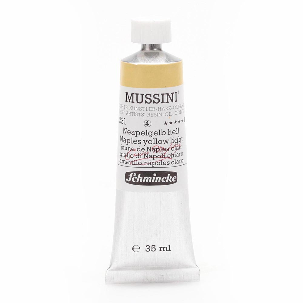 Schmincke Mussini Yağlı Boya 35ml Naples Yellow Light 231 S.4