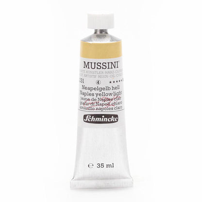 Schmincke Mussini Yağlı Boya 35ml Naples Yellow Light 231 S.4