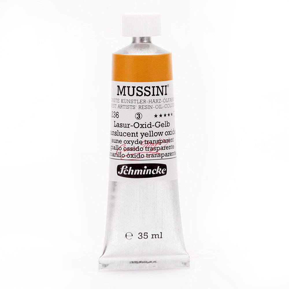 Schmincke Mussini Yağlı Boya 35ml Translucent Yellow Oxide 236 S.3