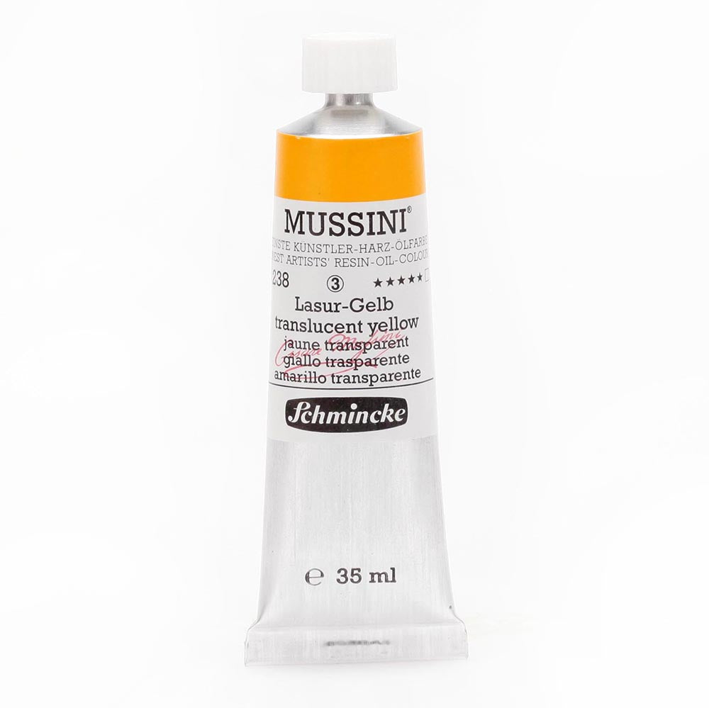 Schmincke Mussini Yağlı Boya 35ml Translucent Yellow 238 S.3