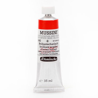 Schmincke Mussini Yağlı Boya 35ml Brilliant Scarlet 340 S.4