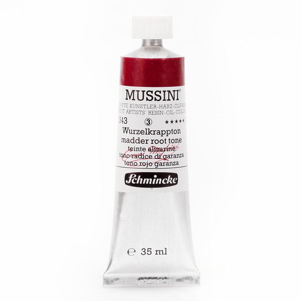 Schmincke Mussini Yağlı Boya 35ml Madder Root Tone 343 S.3