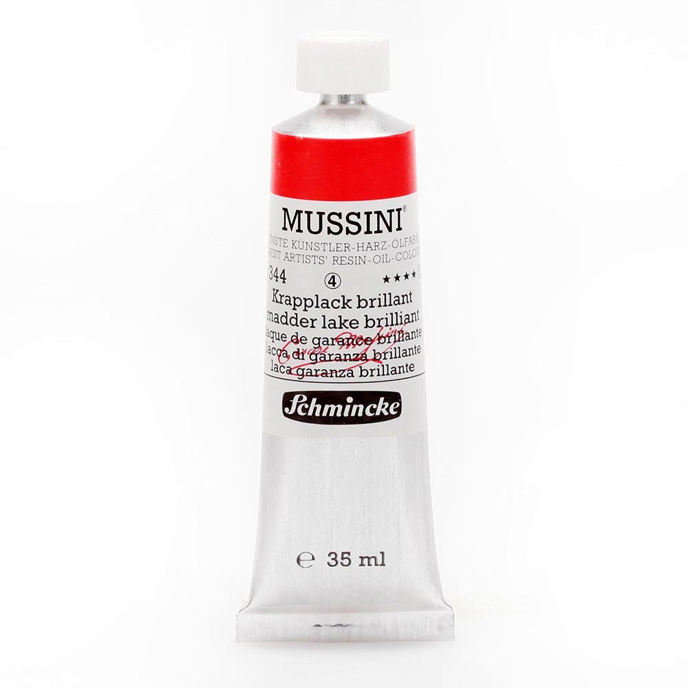 Schmincke Mussini Yağlı Boya 35ml Madder Lake Brilliant 344 S.4