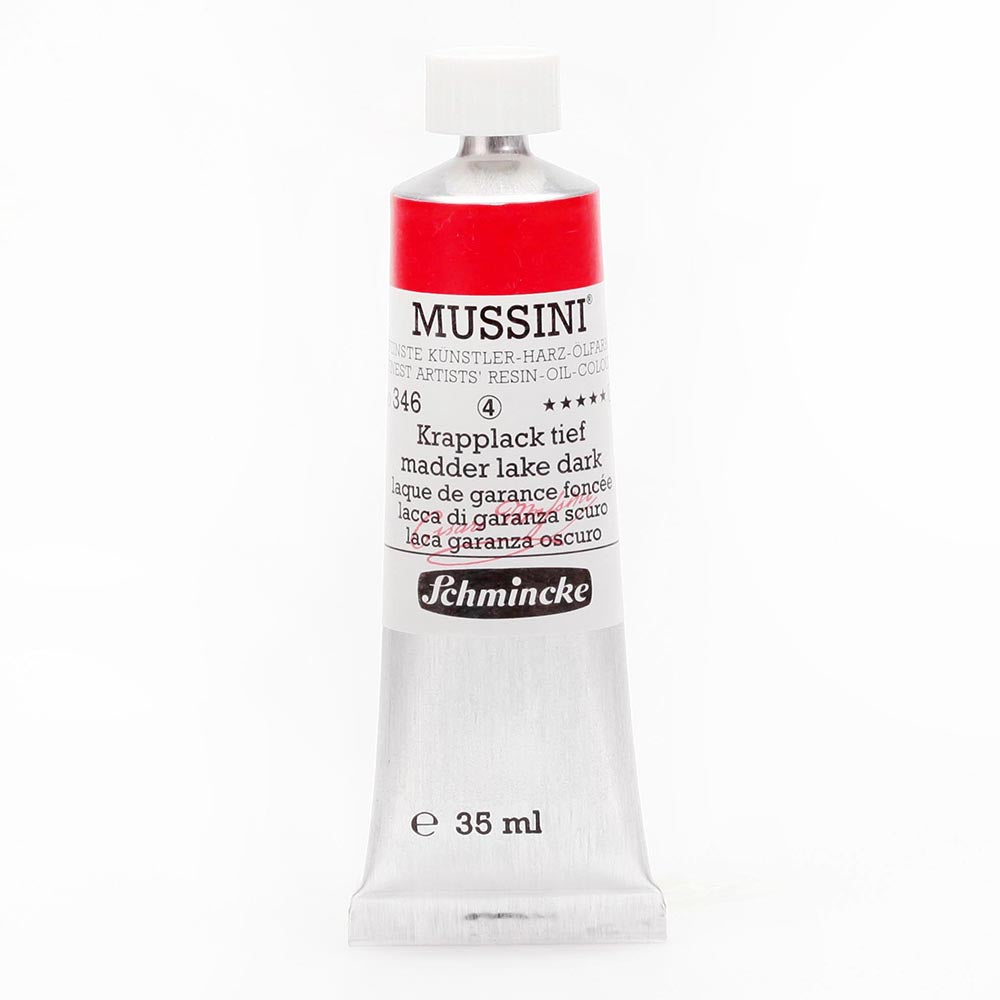 Schmincke Mussini Yağlı Boya 35ml Madder Lake Dark 346 S.4