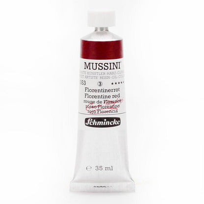 Schmincke Mussini Yağlı Boya 35ml Florentine Red 353 S.3