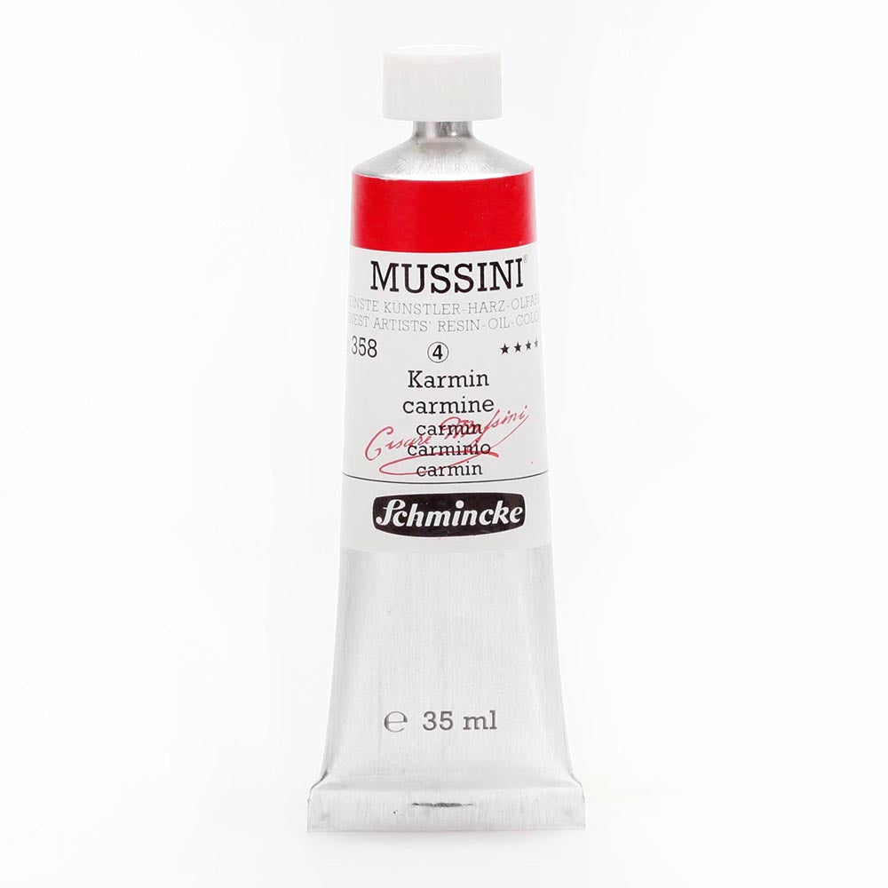 Schmincke Mussini Yağlı Boya 35ml Carmine 358 S.4