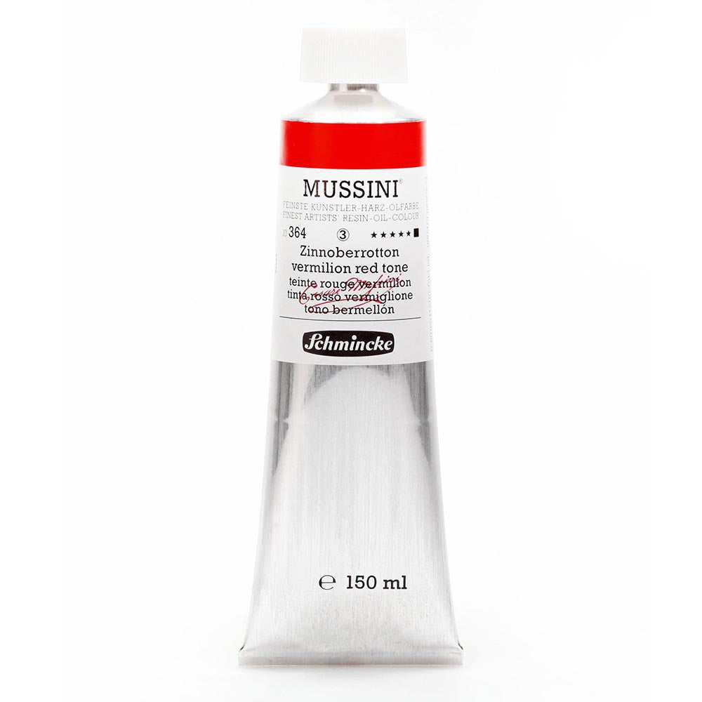 Schmincke Mussini Yağlı Boya 150ml Vermilion Red Tone 364 S.3