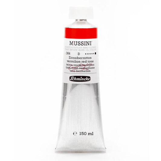 Schmincke Mussini Yağlı Boya 150ml Vermilion Red Tone 364 S.3