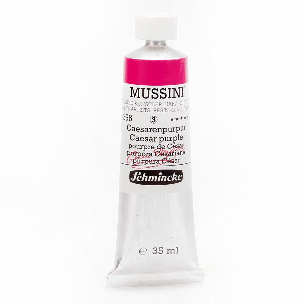 Schmincke Mussini Yağlı Boya 35ml Caesar Purple 366 S.3