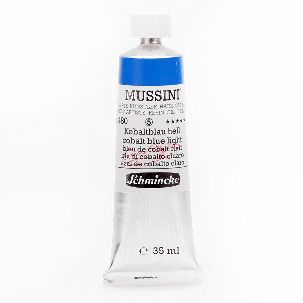 Schmincke Mussini Yağlı Boya 35ml Cobalt Blue Light 480 S.5