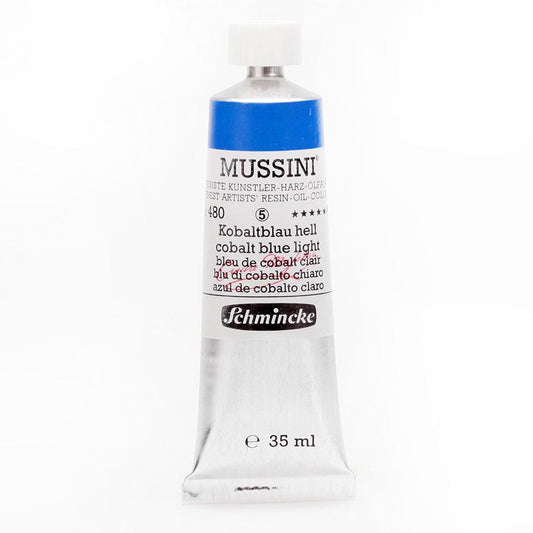 Schmincke Mussini Yağlı Boya 35ml Cobalt Blue Light 480 S.5