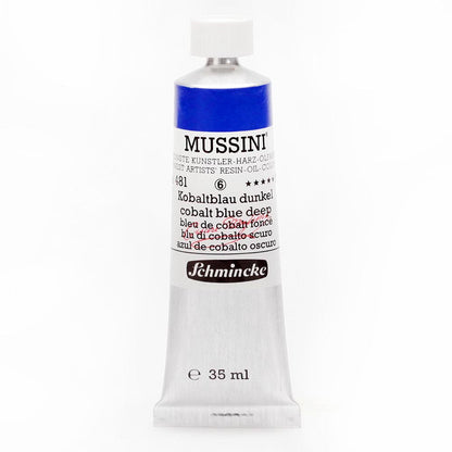 Schmincke Mussini Yağlı Boya 35ml Cobalt Blue Deep 481 S.6