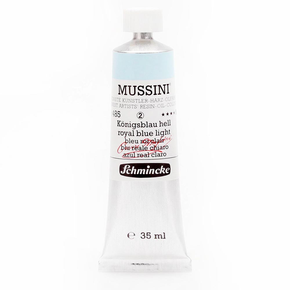 Schmincke Mussini Yağlı Boya 35ml Royal Blue Light 485 S.2