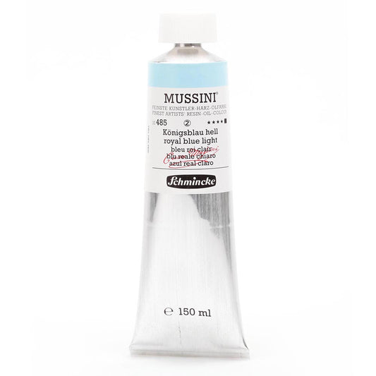 Schmincke Mussini Yağlı Boya 150ml Royal Blue Light 485 S.2