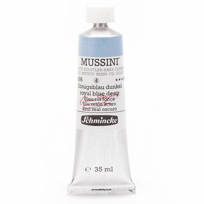 Schmincke Mussini Yağlı Boya 35ml Royal Blue Deep 486 S.4
