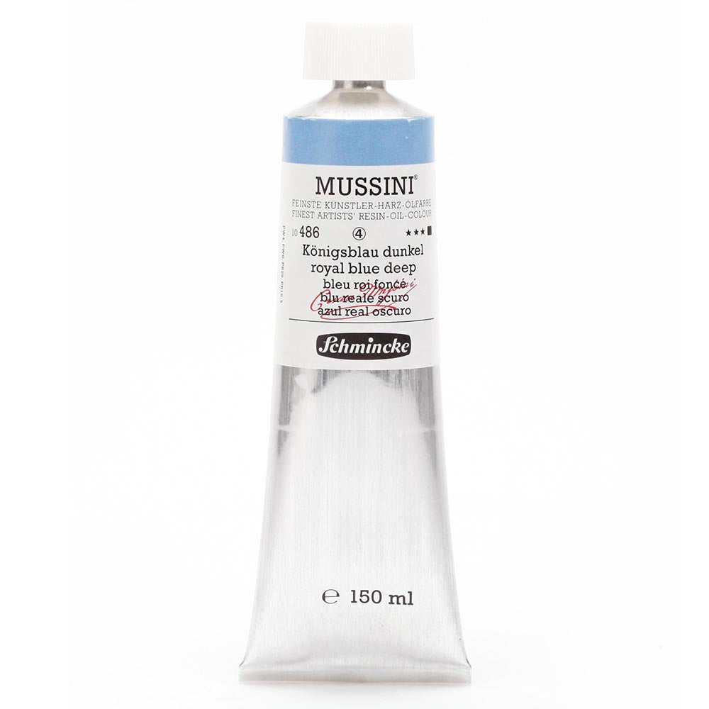 Schmincke Mussini Yağlı Boya 150ml Royal Blue Deep 486 S.4