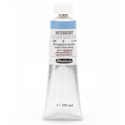 Schmincke Mussini Yağlı Boya 150ml Royal Blue Deep 486 S.4