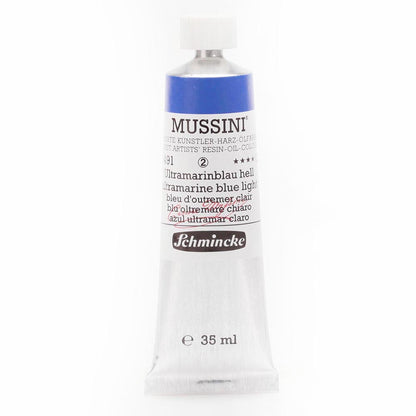 Schmincke Mussini Yağlı Boya 35ml Ultramarine Blue Light 491 S.2