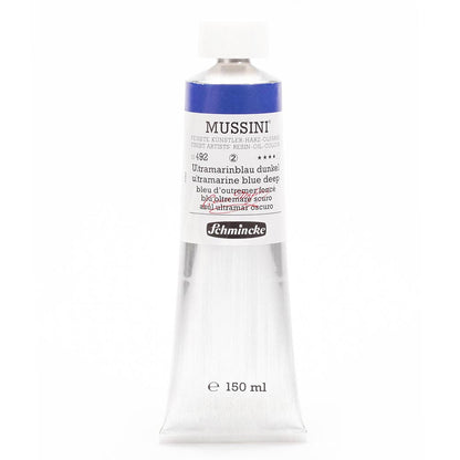 Schmincke Mussini Yağlı Boya 150ml Ultramarine Blue Deep 492 S.2
