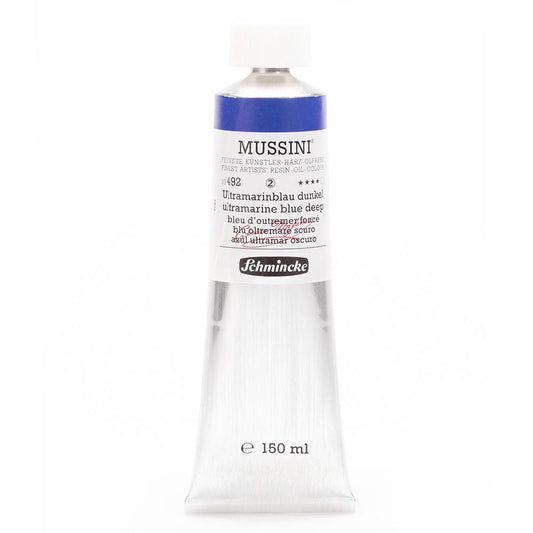 Schmincke Mussini Yağlı Boya 150ml Ultramarine Blue Deep 492 S.2