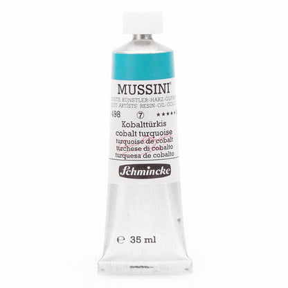Schmincke Mussini Yağlı Boya 35ml Cobalt Turquoise 498 S.7