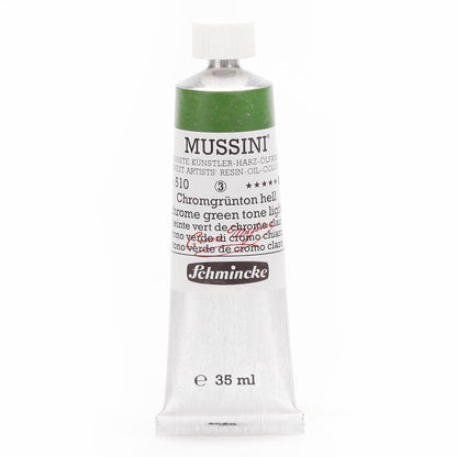 Schmincke Mussini Yağlı Boya 35ml Chrome Green Tone Light 510 S.3
