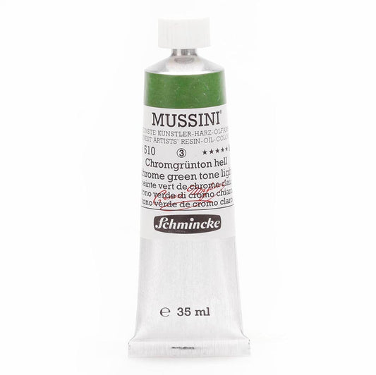 Schmincke Mussini Yağlı Boya 35ml Chrome Green Tone Light 510 S.3