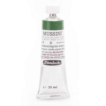 Schmincke Mussini Yağlı Boya 35ml Chromium Oxide Green Deep 513 S.3