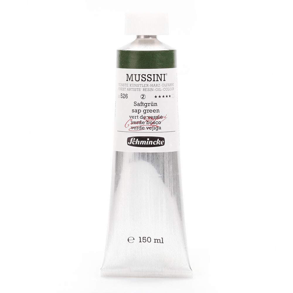 Schmincke Mussini Yağlı Boya 150ml Sap Green 526 S.2