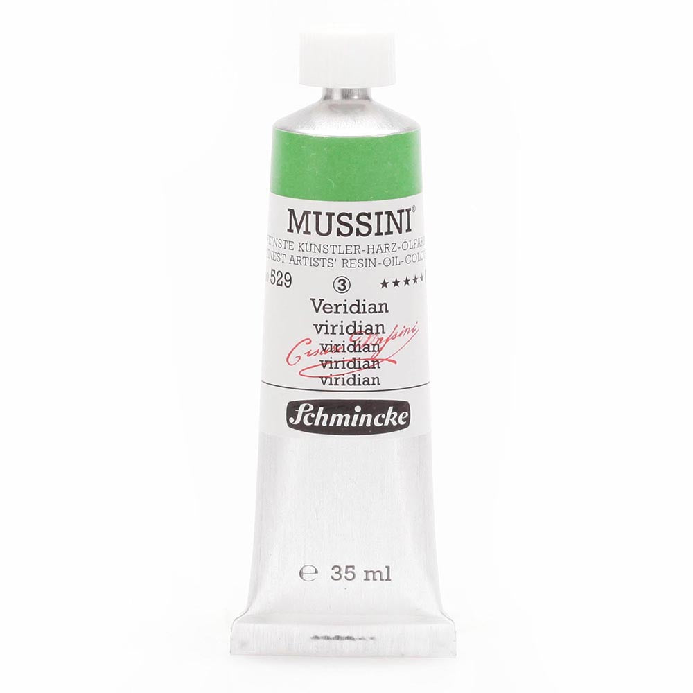 Schmincke Mussini Yağlı Boya 35ml Viridian 529 S.3