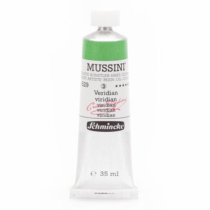 Schmincke Mussini Yağlı Boya 35ml Viridian 529 S.3