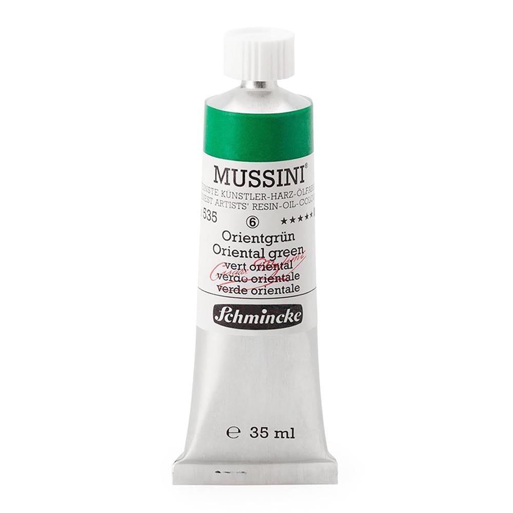 Schmincke Mussini Yağlı Boya 35ml Oriental Green 535 S.6