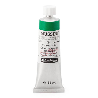 Schmincke Mussini Yağlı Boya 35ml Oriental Green 535 S.6