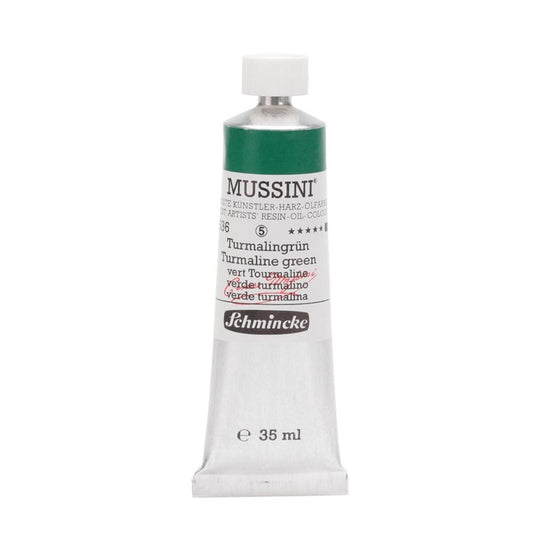 Schmincke Mussini Yağlı Boya 35ml Turmaline Green 536 S.5