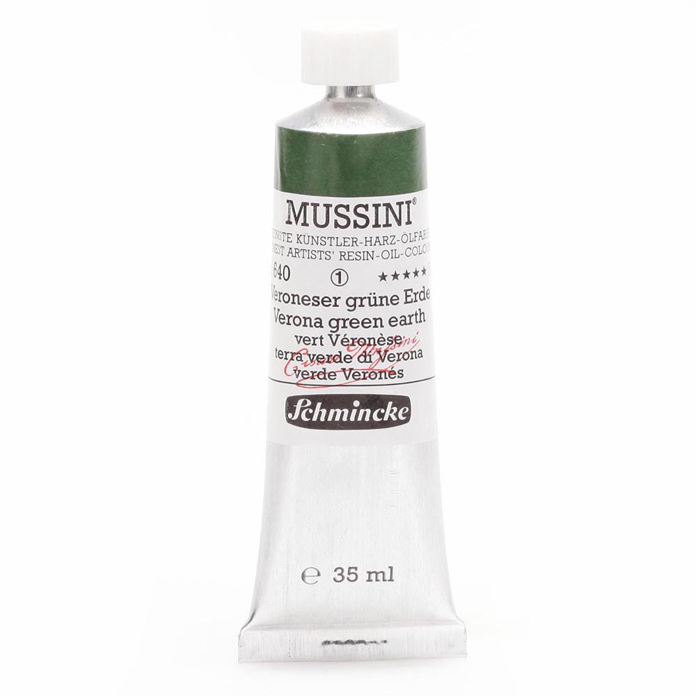 Schmincke Mussini Yağlı Boya 35ml Verona Green Earth 640 S.1
